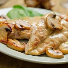 بيكاتا فراخ مشروم